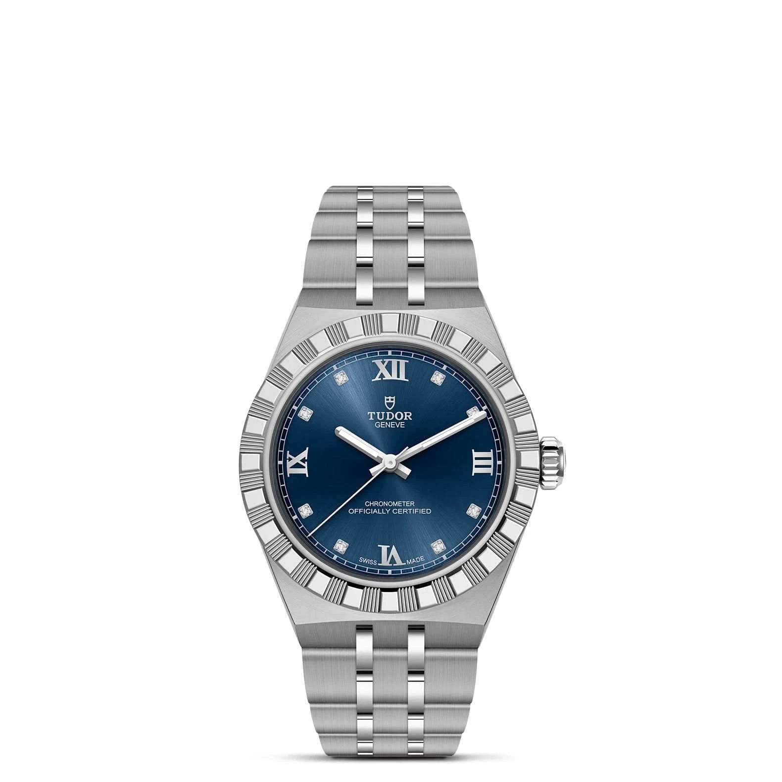 TUDOR Royal 30mm Blue Dial - Closed Bracelet