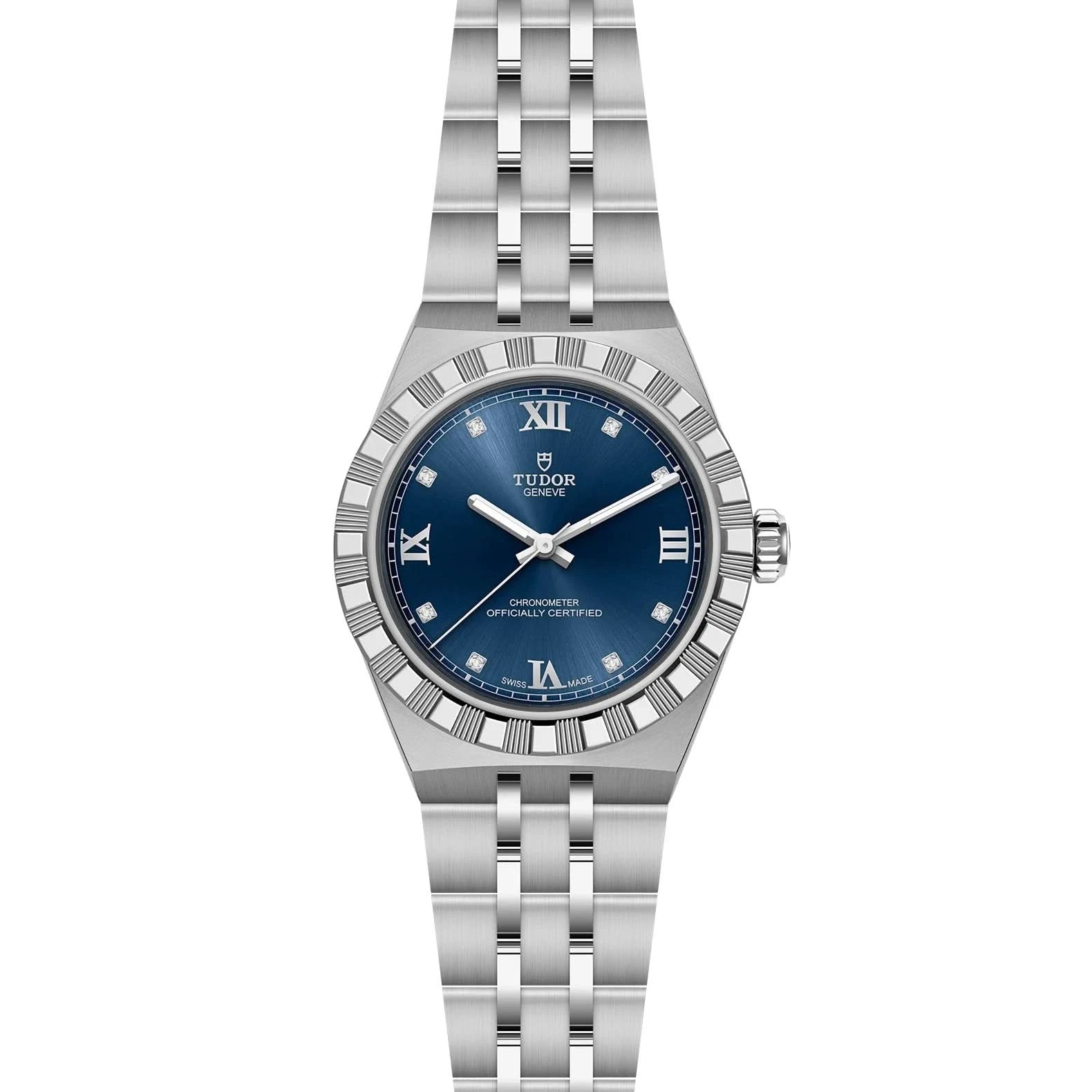 TUDOR Royal 30mm Blue Dial - Open Bracelet