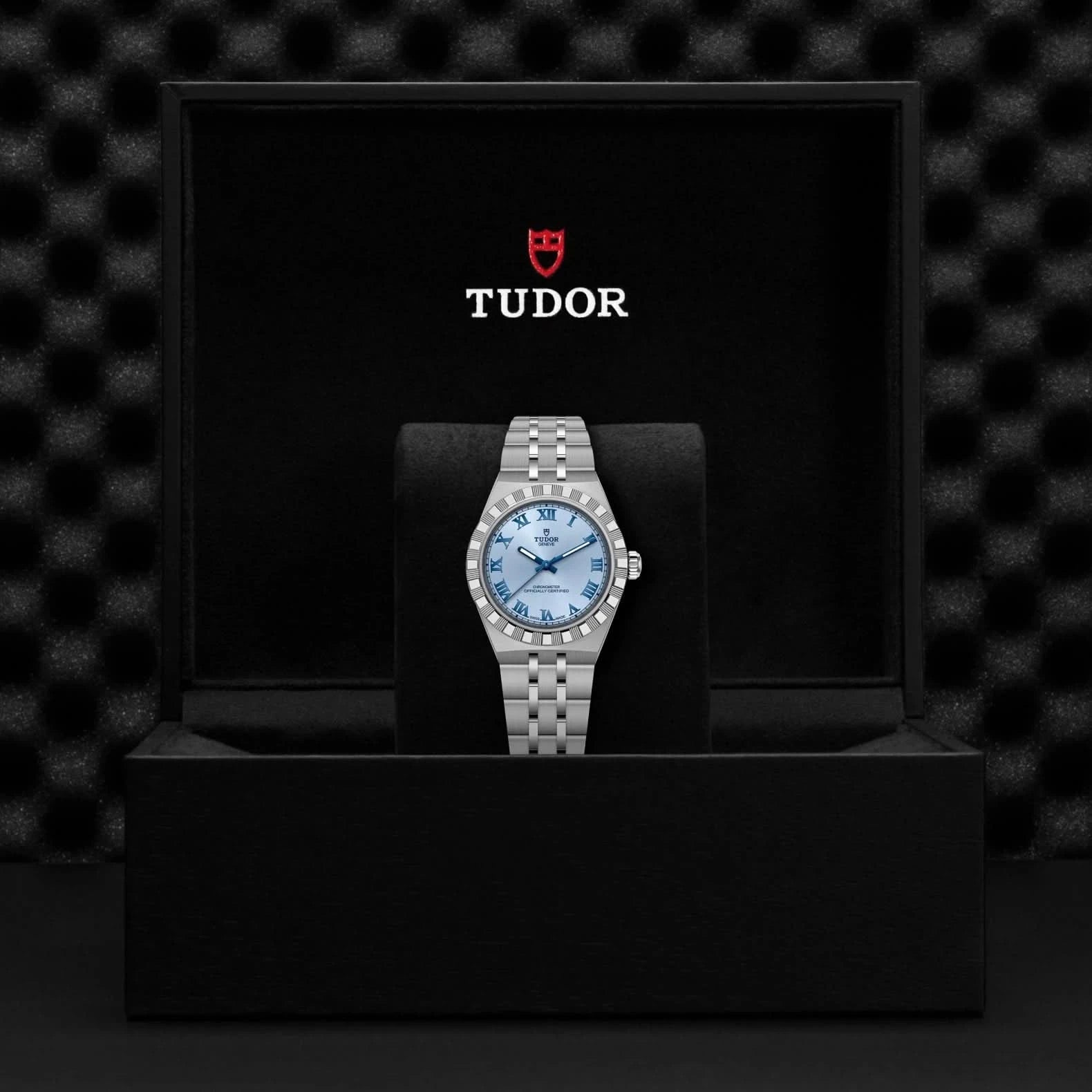 TUDOR Royal 30mm Blue Dial - Presentation Box