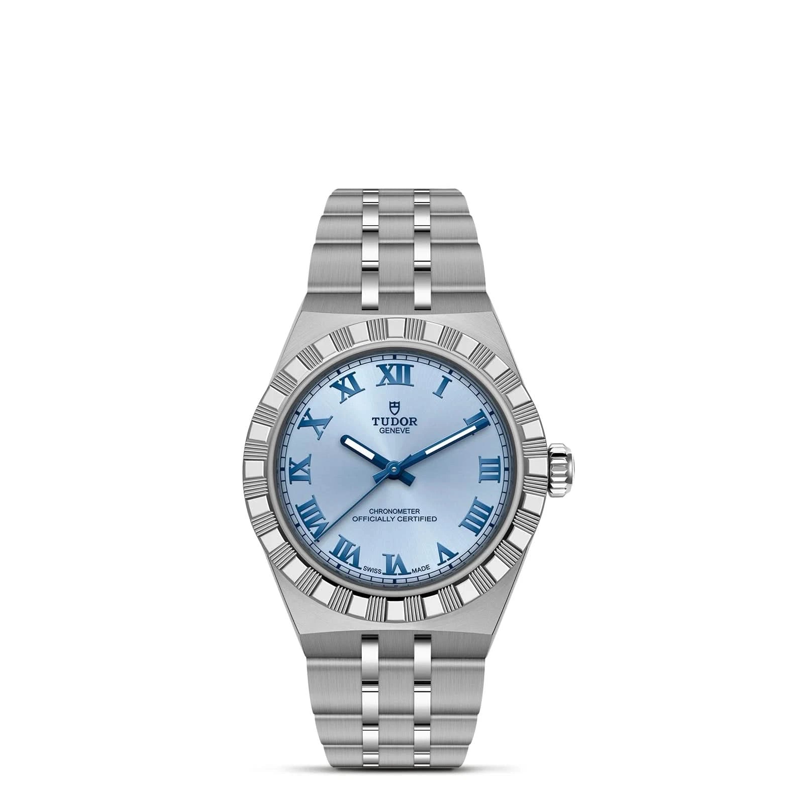 TUDOR Royal 30mm Blue Dial - Closed Bracelet