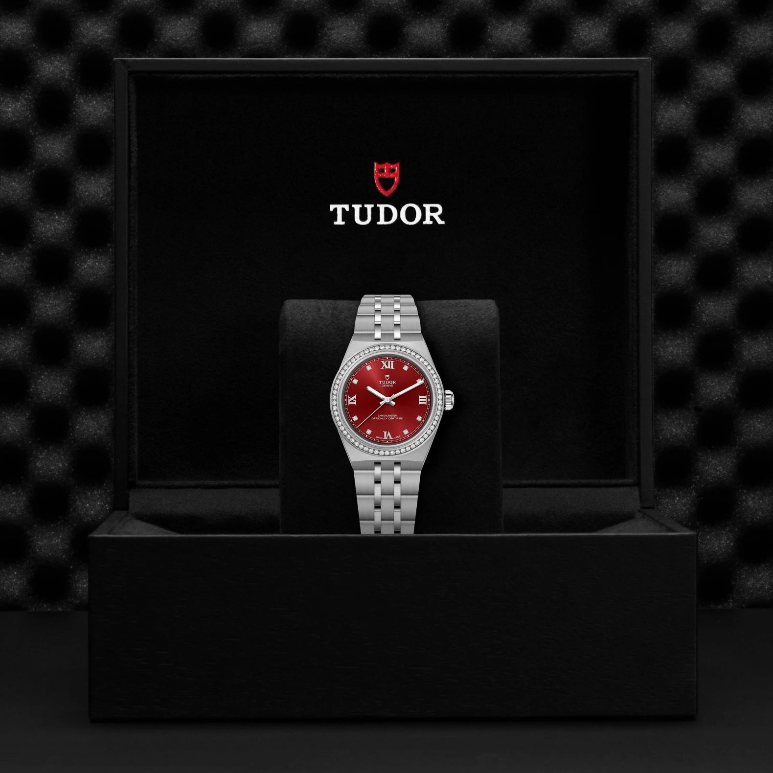 TUDOR Royal 30mm Burgundy Dial - M2830A1S0-0002 - Skeie's Jewelers
