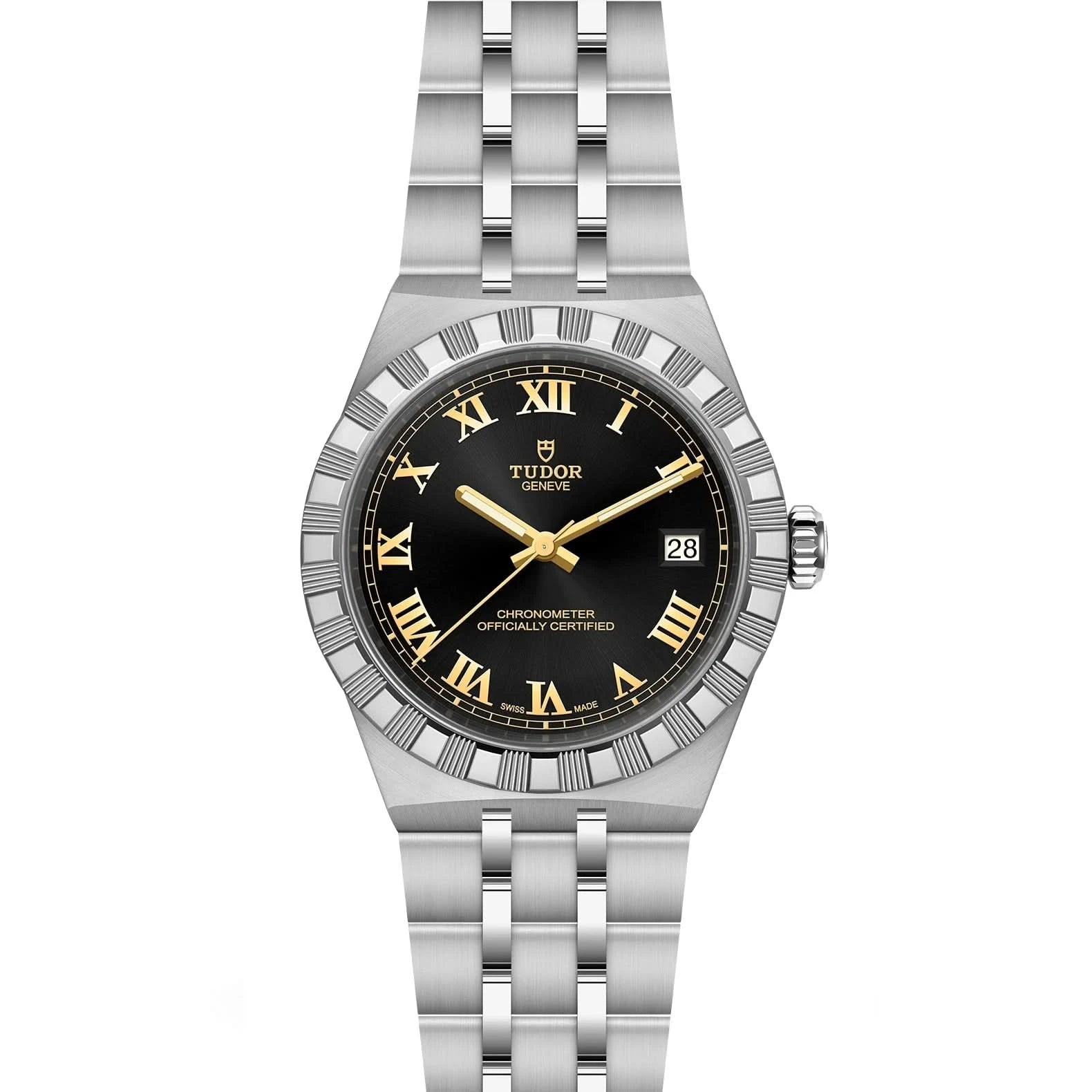 TUDOR Royal 36mm Black Dial - Open Bracelet