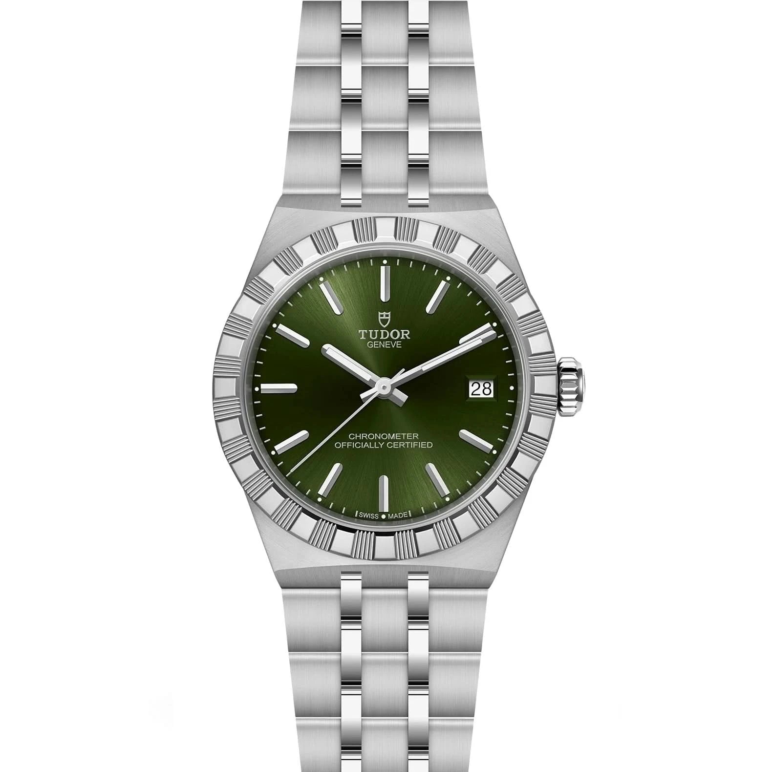 TUDOR Royal 36mm Green Dial - Open Bracelet