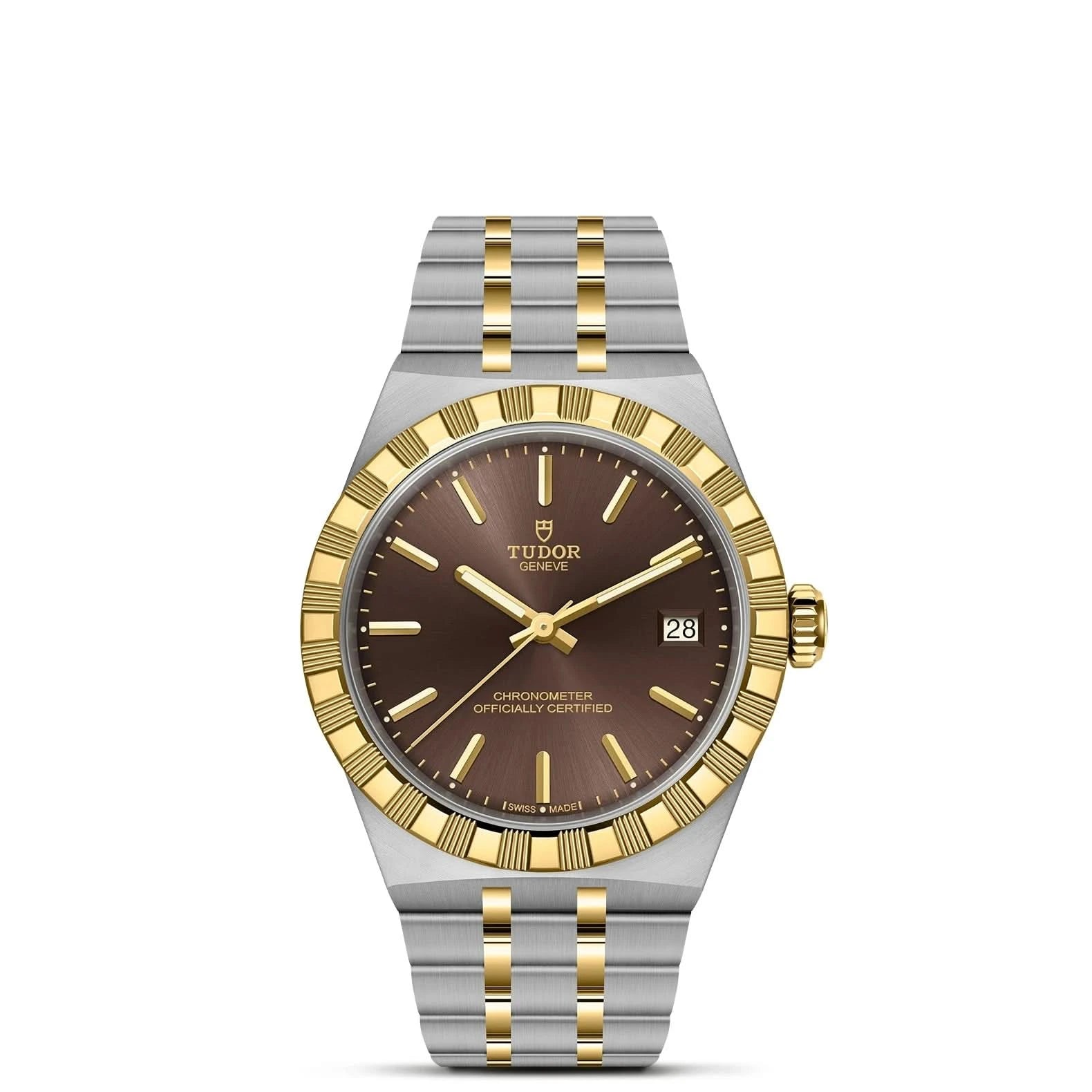 TUDOR Royal 36mm Brown Dial - Closed Bracelet