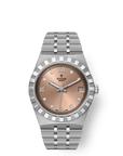 TUDOR Royal Salmon Diamond Dial 34mm Steel Case-M28400-0011 - Skeie's Jewelers