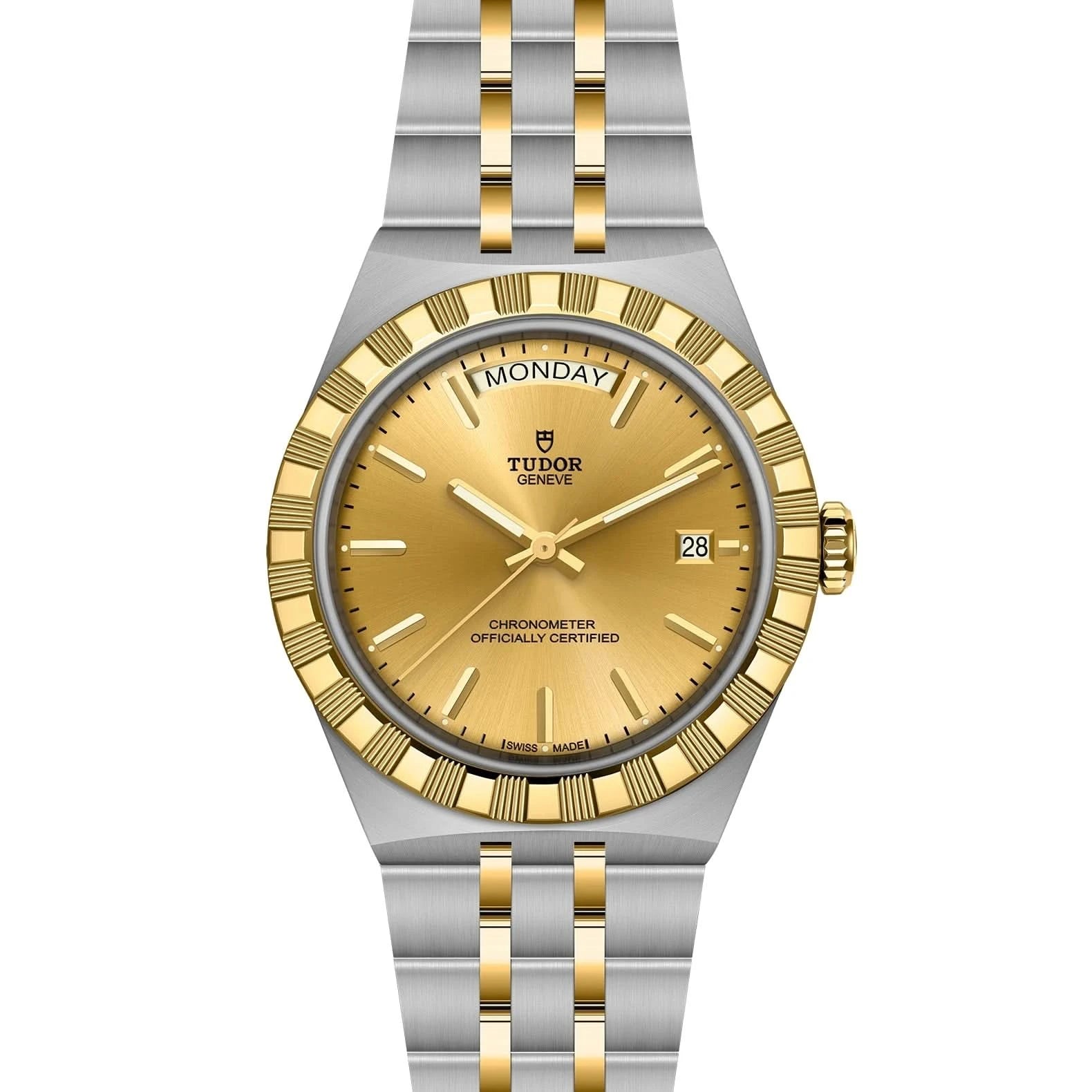 TUDOR Royal 40mm Champagne Dial - Open Bracelet