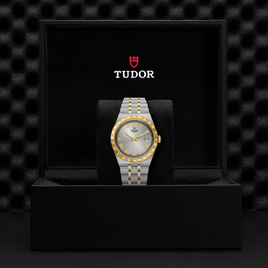TUDOR Royal 38mm Silver Dial - M28503-0001 In Box - Skeie's Jewelers