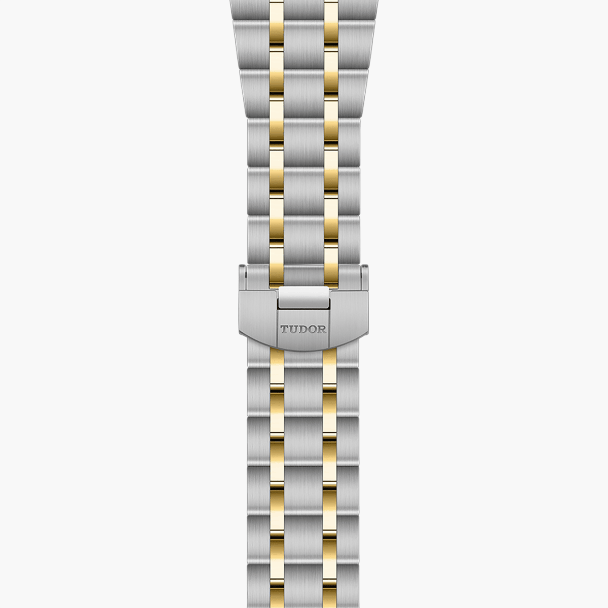 TUDOR Royal 38mm Chocolate Brown Roman Dial Steel and Yellow Gold Case-M28503-0007 - Skeie's Jewelers