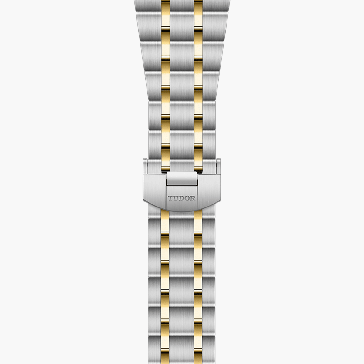 TUDOR Royal 41mm Chocolate Brown Roman Dial Steel and Yellow Gold Case-M28603-0007 - Skeie's Jewelers