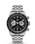 TUDOR Black Bay Chrono 41mm Black Dial - M79360N-0013 Closed Bracelet - Skeie's Jewelers