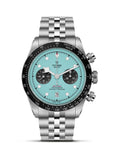 TUDOR Black Bay Chrono 41mm Turquoise Dial - M79360N-0024 Closed Bracelet - Skeie's Jewelers