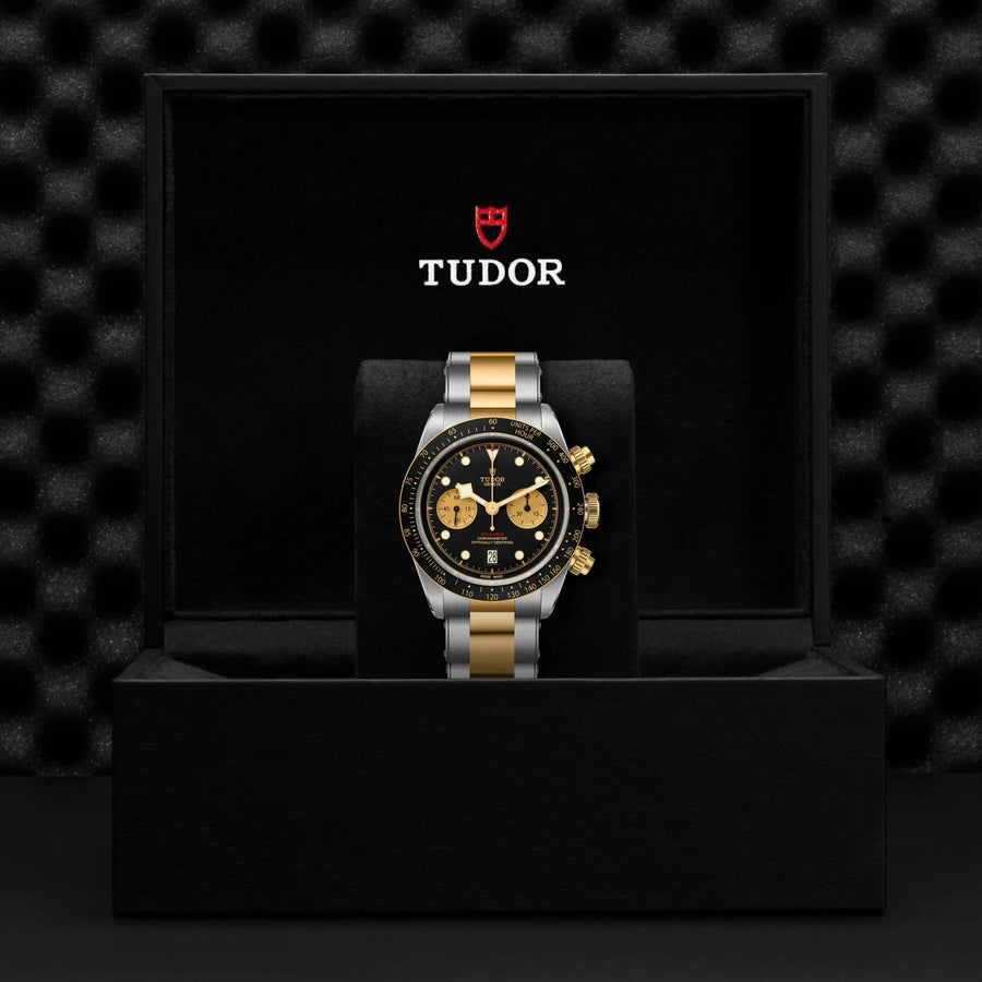 TUDOR Black Bay Chrono S&G 41mm Black Dial - M79363N-0001 In Box - Skeie's Jewelers