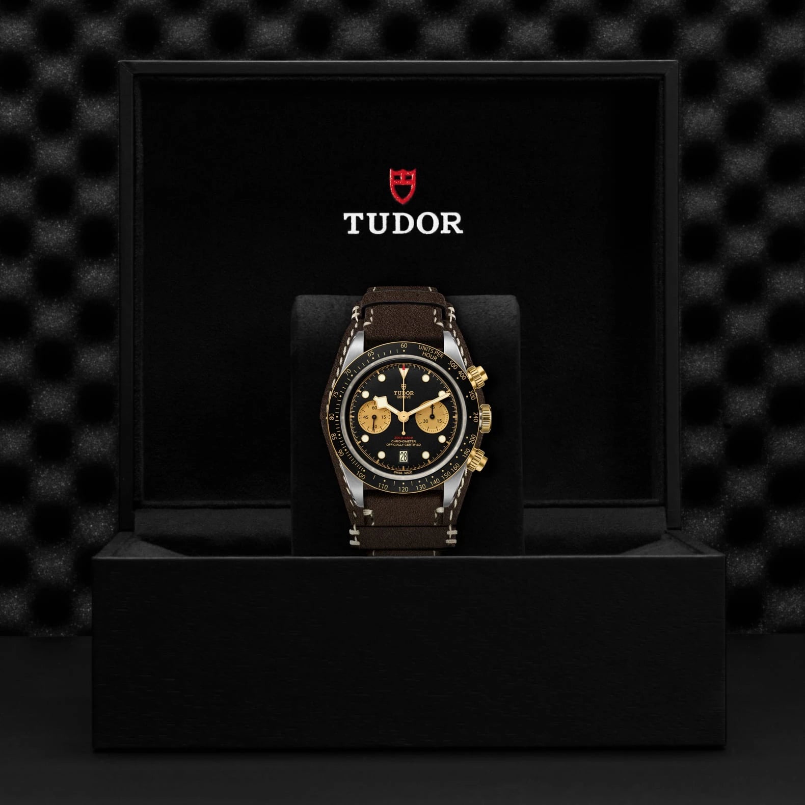 TUDOR Black Bay Chrono S&amp;G 41mm Black Dial - M79363N-0002 In Box - Skeie's Jewelers