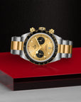 TUDOR Black Bay Chrono S&G 41mm Champagne Dial - M79363N-0007 On Display - Skeie's Jewelers