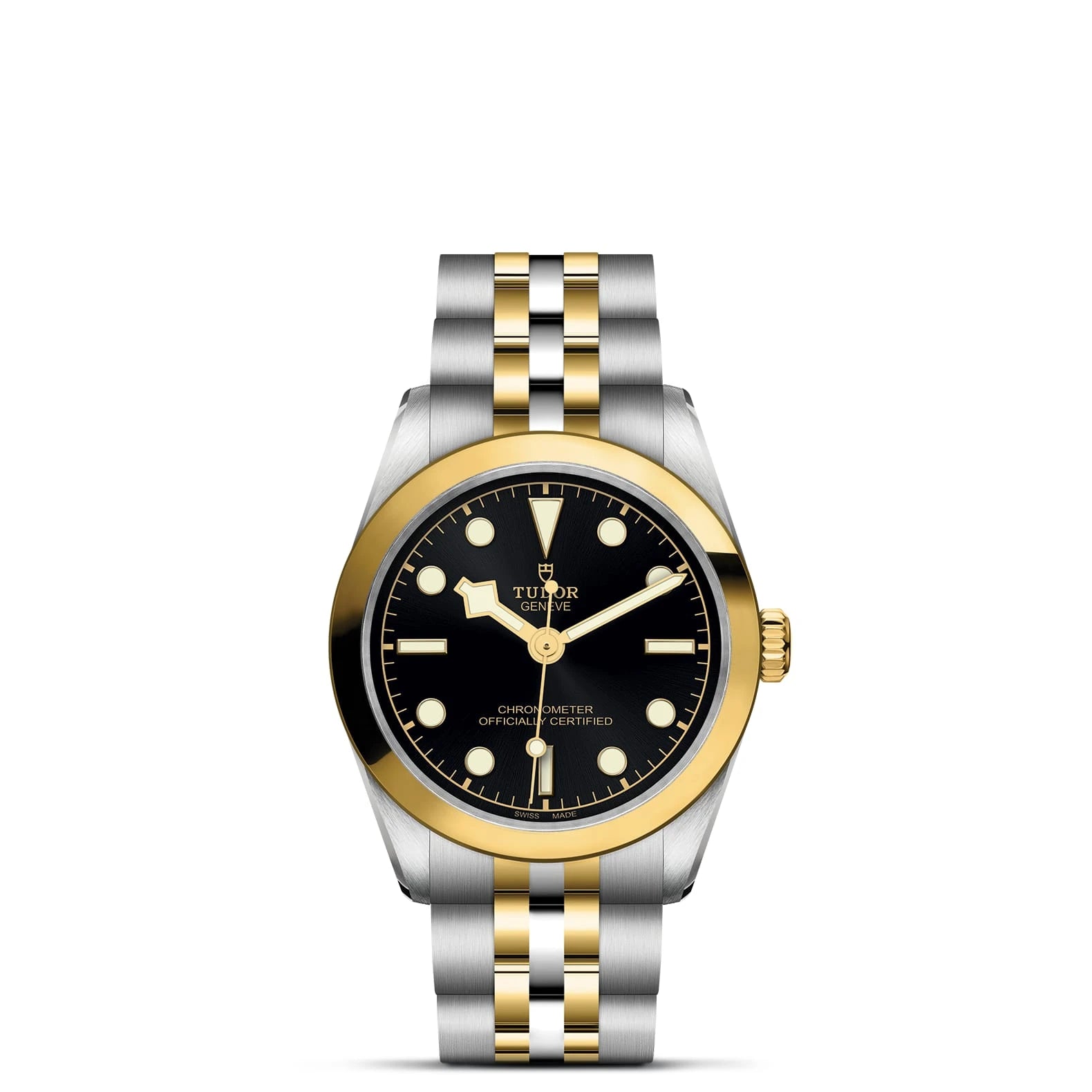 TUDOR Black Bay One S&amp;G 31mm Black Dial - M79603-0001 Closed Bracelet - Skeie's Jewelers