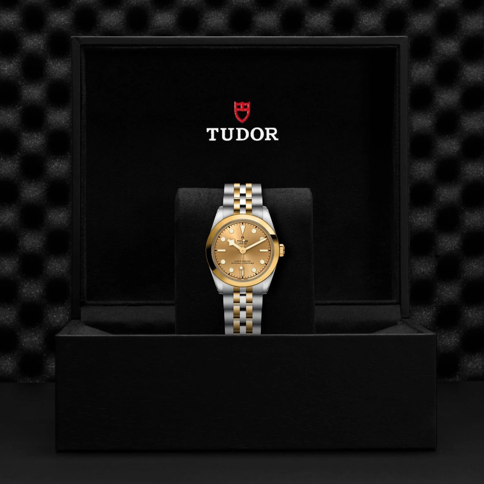 TUDOR Black Bay One S&amp;G 31mm Champagne Dial - M79603-0005 In Box - Skeie's Jewelers