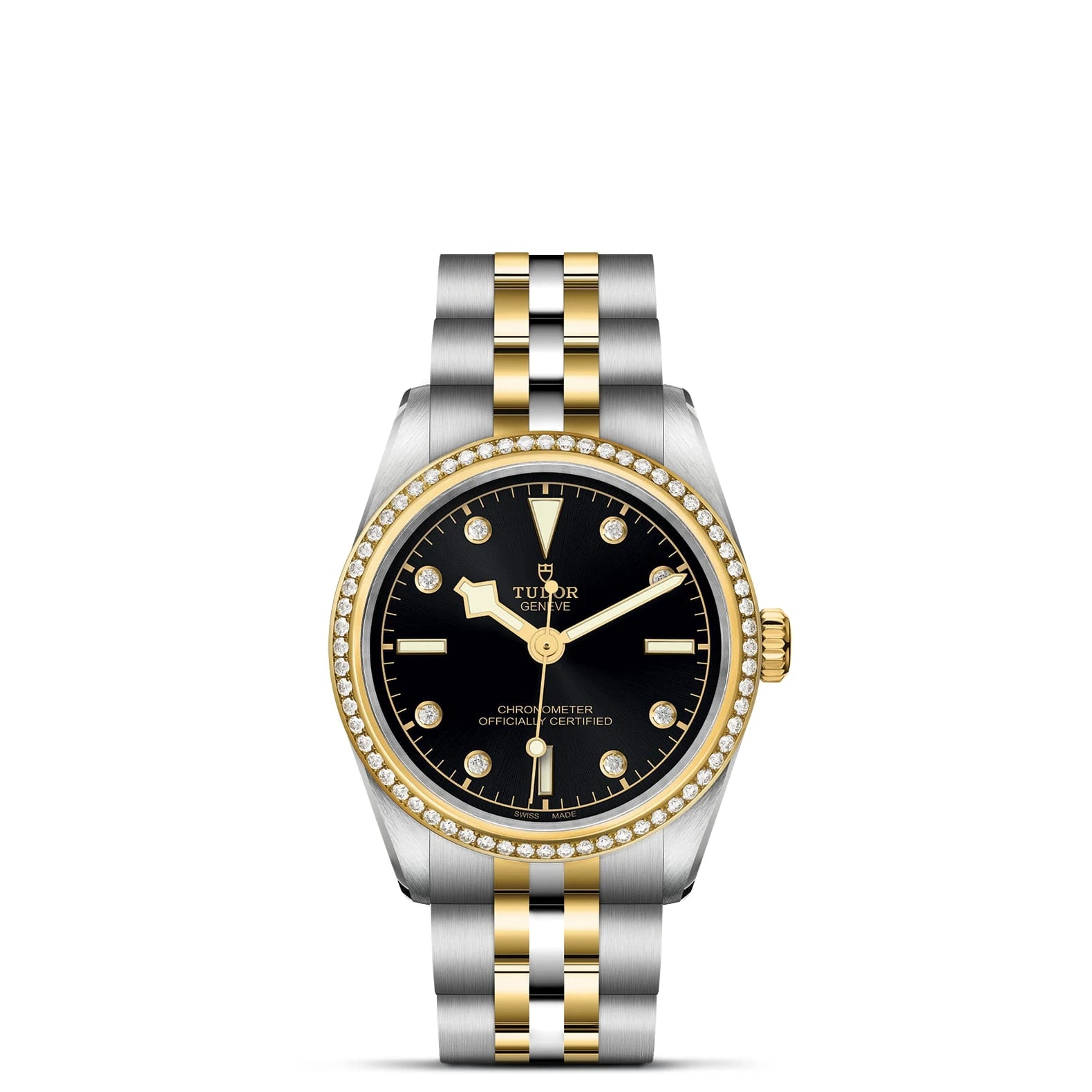 TUDOR Black Bay One S&amp;G 31mm Black Dial - M79613-0005 Closed Bracelet - Skeie's Jewelers