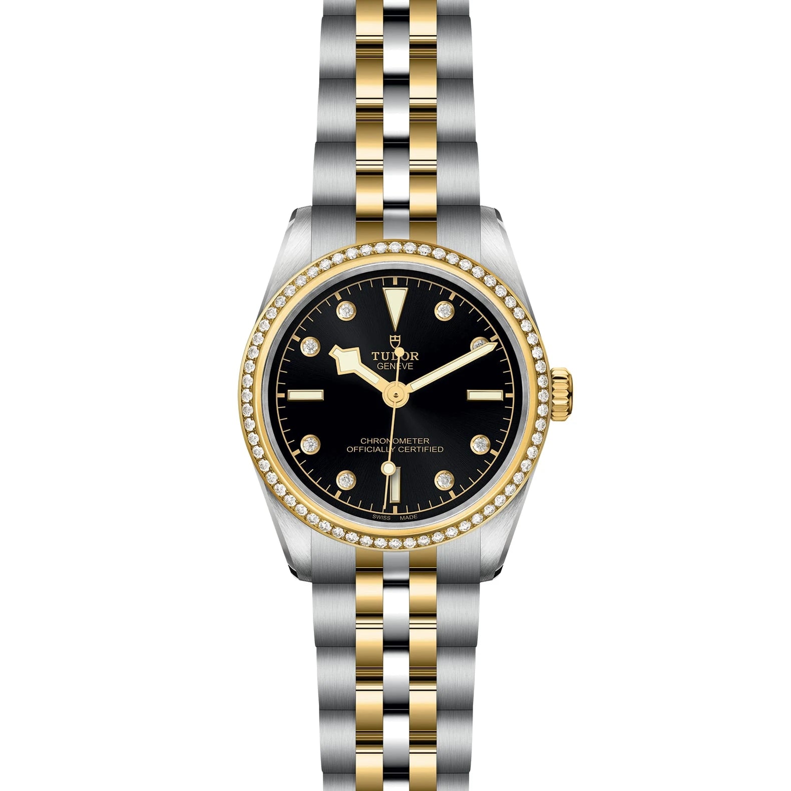 TUDOR Black Bay One S&amp;G 31mm Black Dial - M79613-0005 Open Bracelet - Skeie's Jewelers