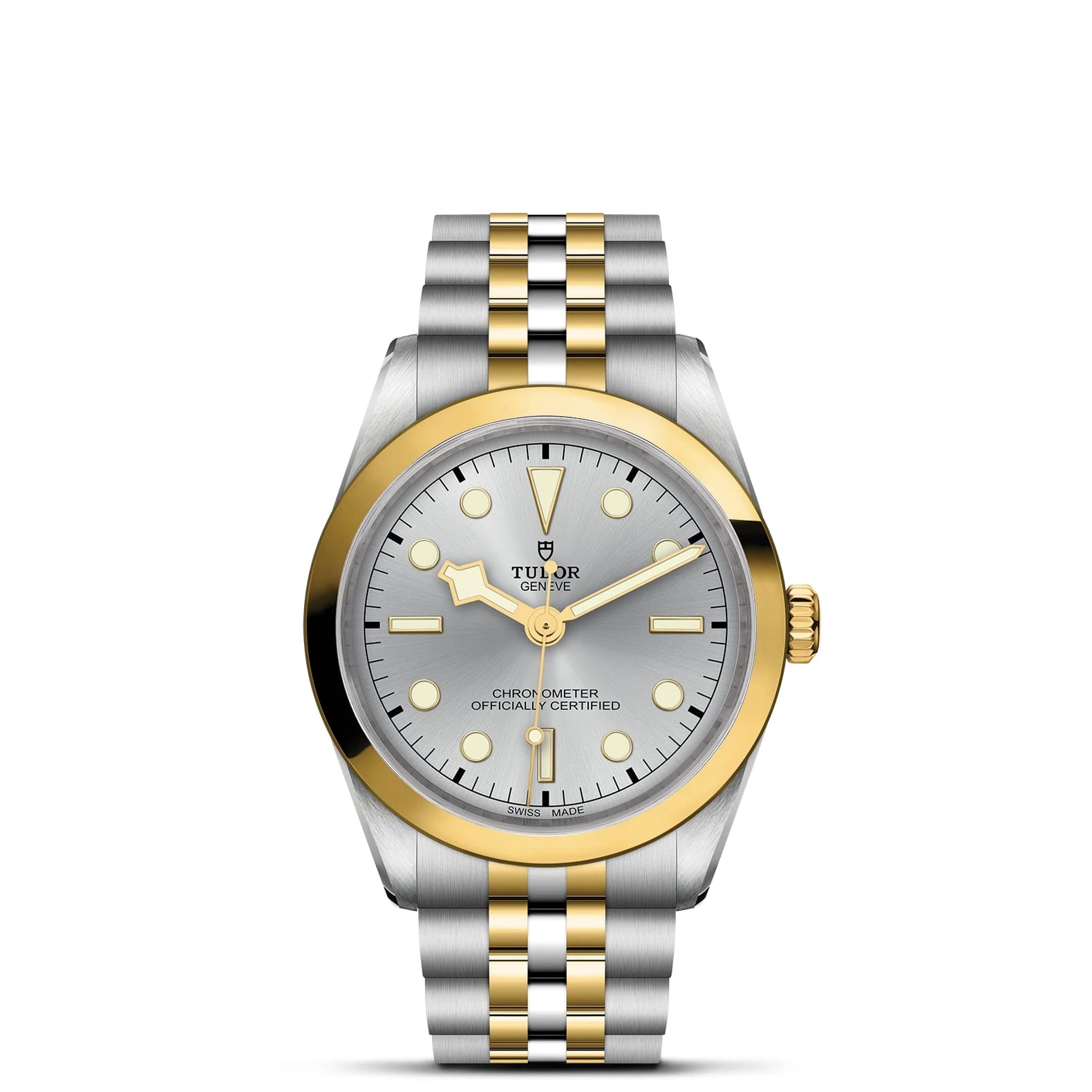 TUDOR Black Bay One S&amp;G 36mm Silver Dial - M79643-0002 Closed Bracelet - Skeie's Jewelers