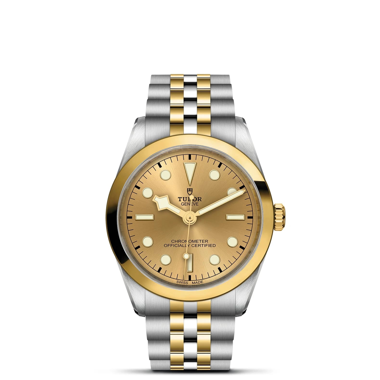 TUDOR Black Bay One S&amp;G 36mm Champagne Dial - M79643-0005 Closed Bracelet - Skeie's Jewelers