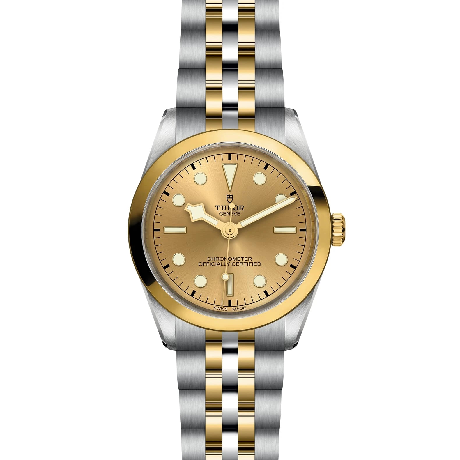 TUDOR Black Bay One S&amp;G 36mm Champagne Dial - M79643-0005 Open Bracelet - Skeie's Jewelers