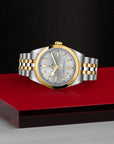 TUDOR Black Bay One S&G 36mm Silver Dial - M79643-0007 On Display - Skeie's Jewelers