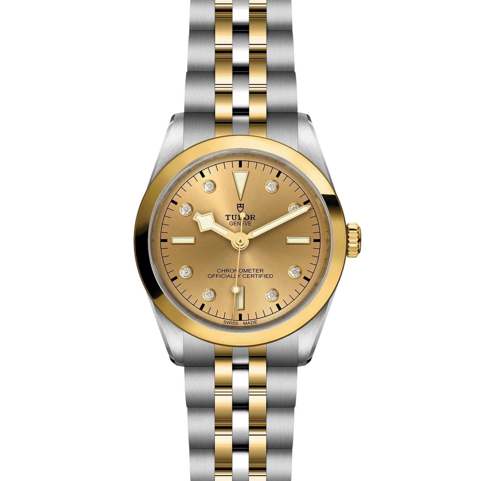 TUDOR Black Bay One S&amp;G 36mm Champagne Dial - M79643-0008 Open Bracelet - Skeie's Jewelers