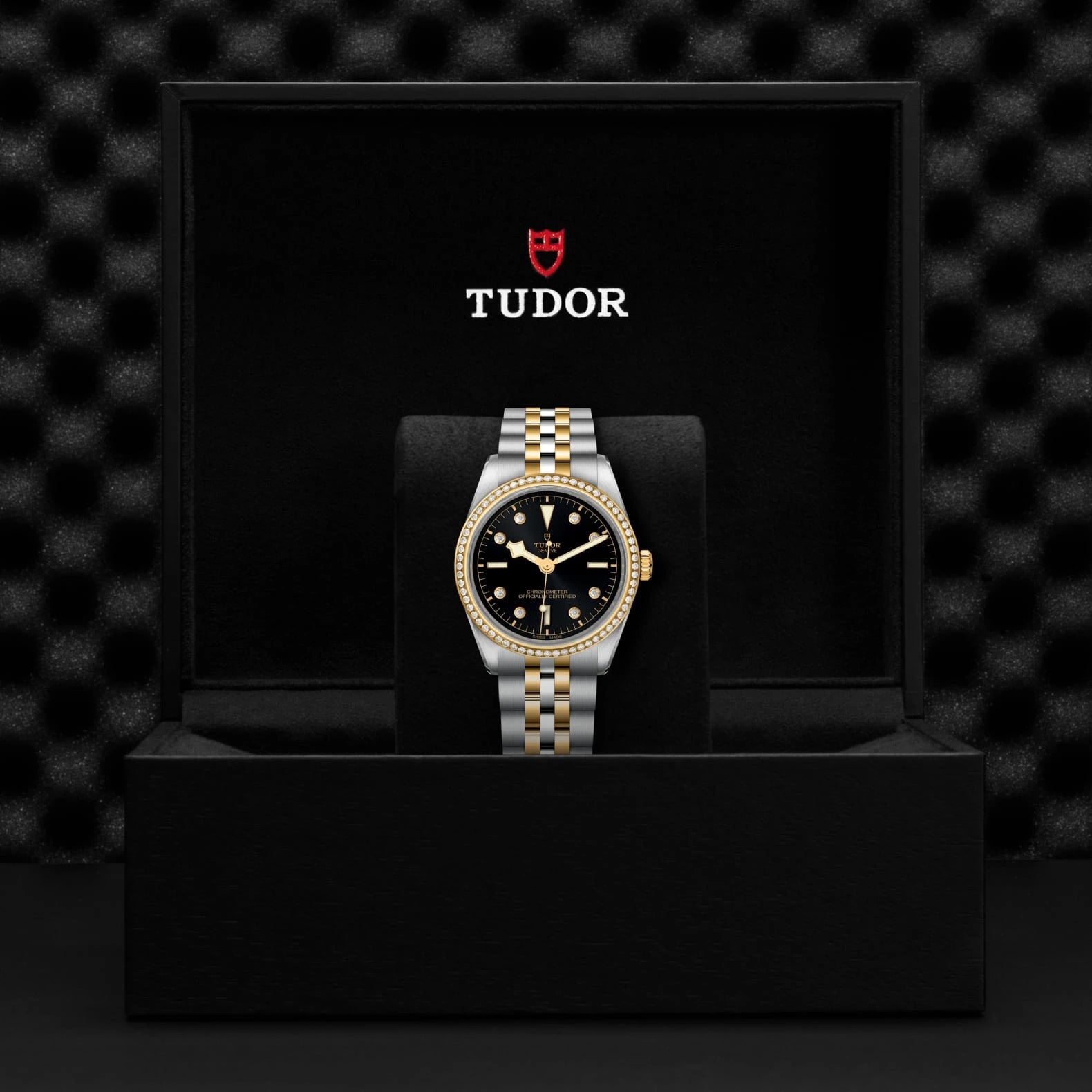TUDOR Black Bay One S&amp;G 36mm Black Dial - M79653-0005 In Box - Skeie's Jewelers