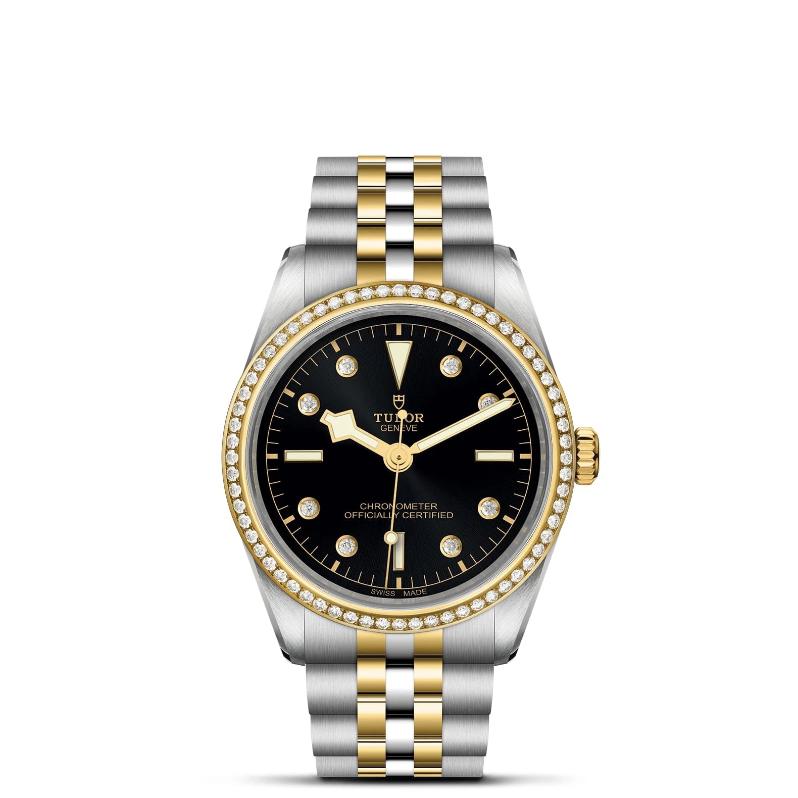 TUDOR Black Bay One S&amp;G 36mm Black Dial - M79653-0005 Closed Bracelet - Skeie's Jewelers