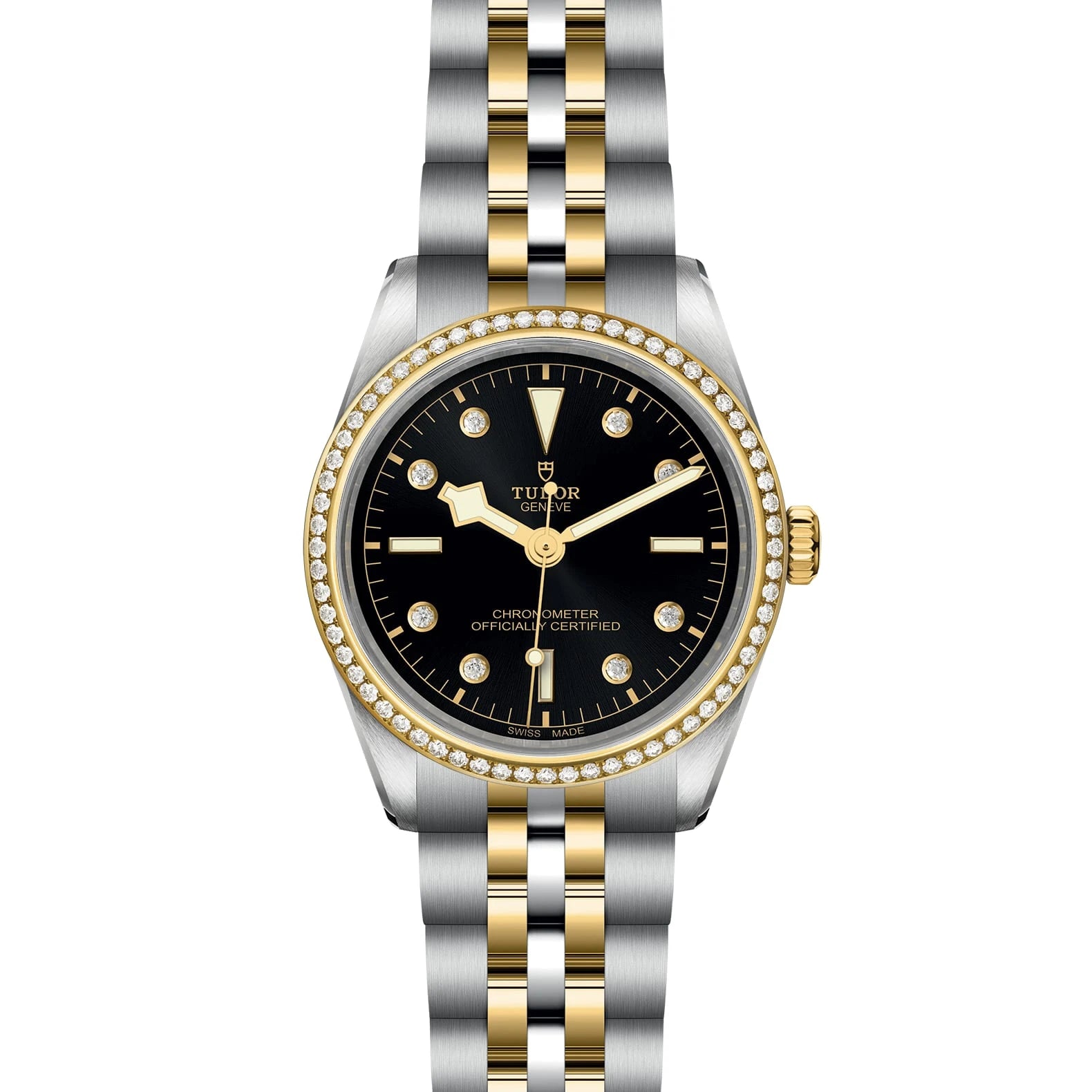 TUDOR Black Bay One S&amp;G 36mm Black Dial - M79653-0005 Open Bracelet - Skeie's Jewelers