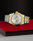 TUDOR Black Bay One S&G 39mm Silver Dial - M79663-0002 On Display - Skeie's Jewelers