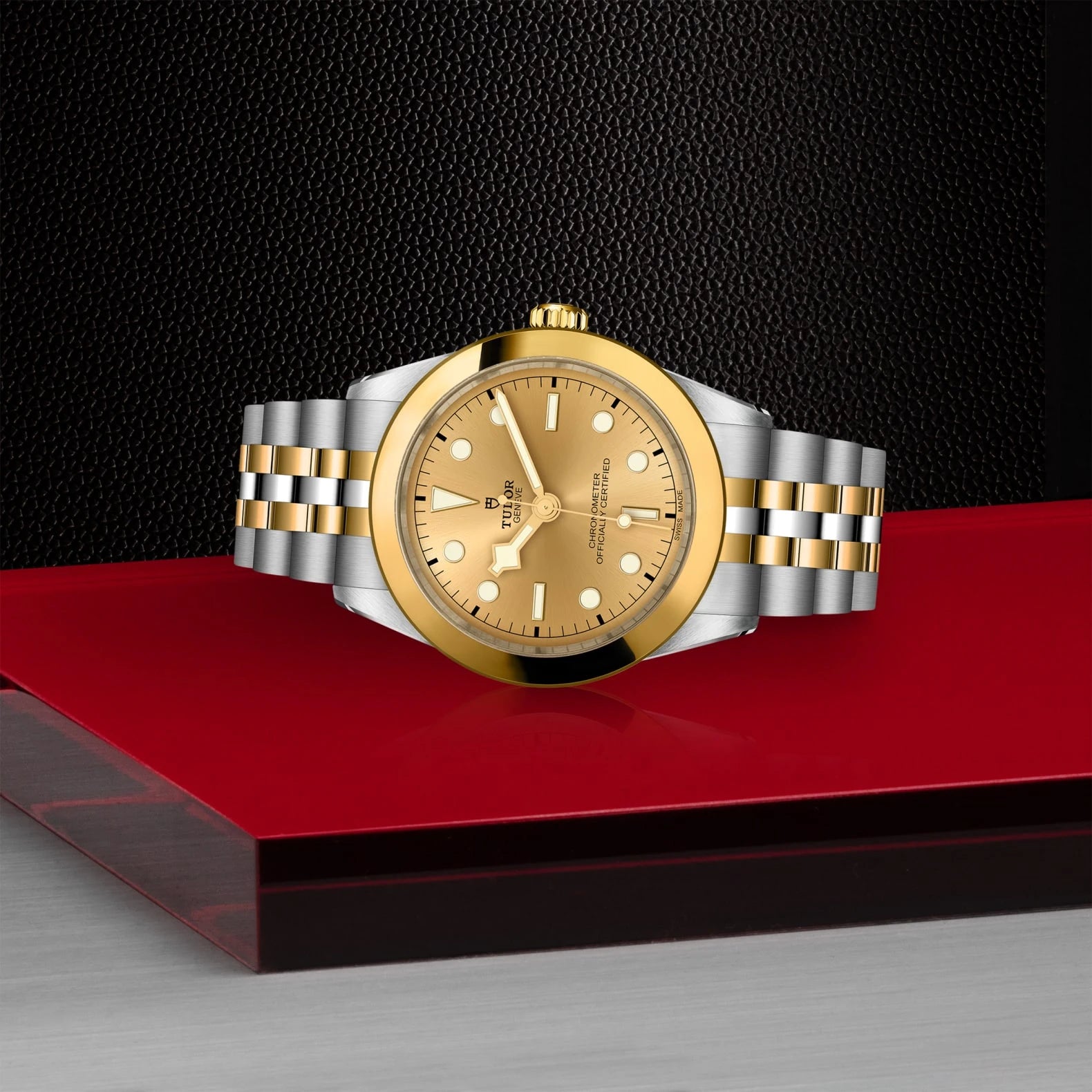 TUDOR Black Bay One S&G 39mm Champagne Dial - M79663-0005 On Display - Skeie's Jewelers