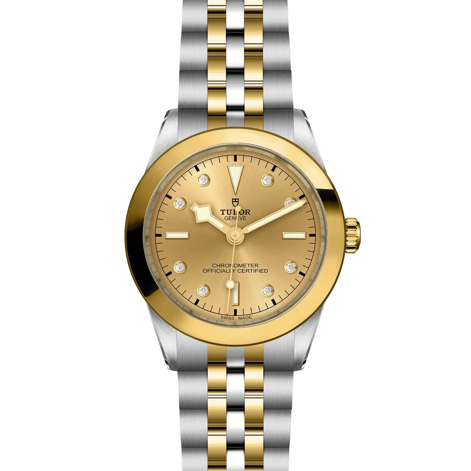 TUDOR Black Bay One S&amp;G 39mm Champagne Dial - M79663-0008 Open Bracelet - Skeie's Jewelers