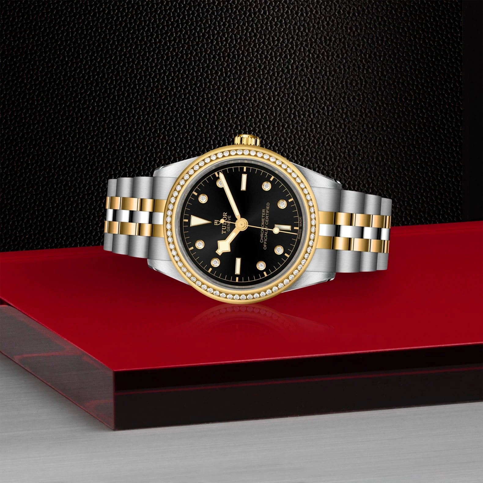 TUDOR Black Bay One S&G 39mm Black Dial - M79673-0005 On Display - Skeie's Jewelers