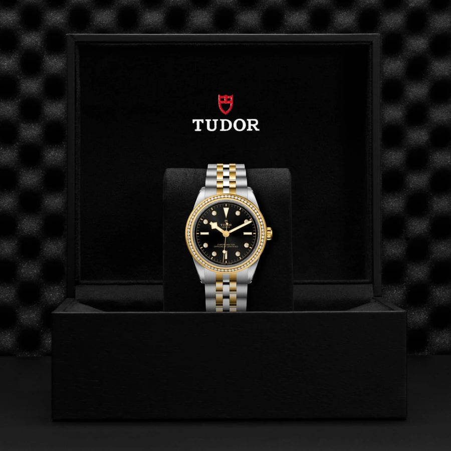 TUDOR Black Bay One S&G 39mm Black Dial - M79673-0005 In Box - Skeie's Jewelers