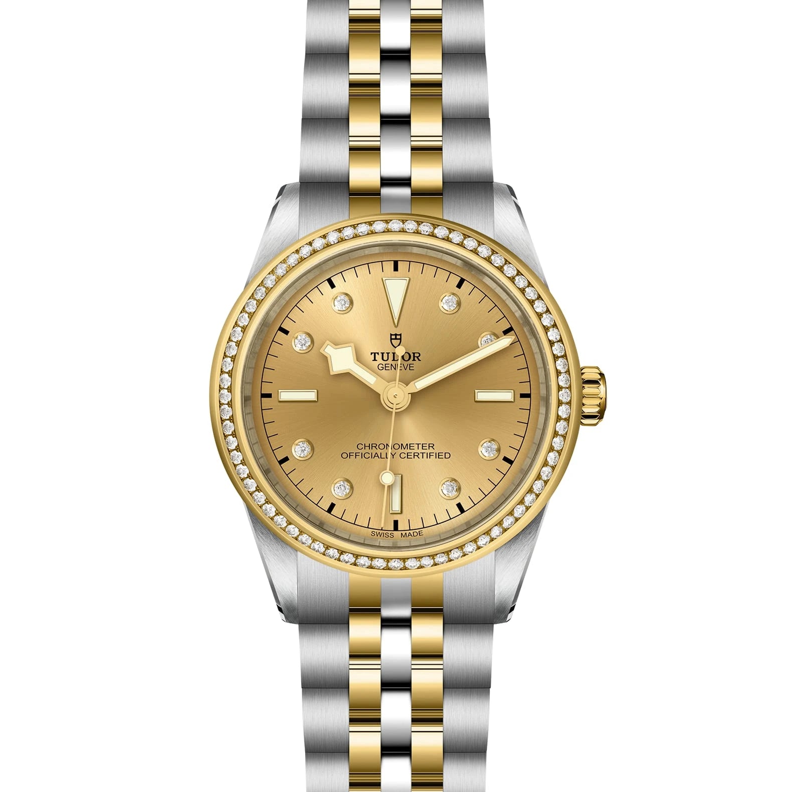 TUDOR Black Bay One S&amp;G 39mm Champagne Dial - M79673-0007 Open Bracelet - Skeie's Jewelers
