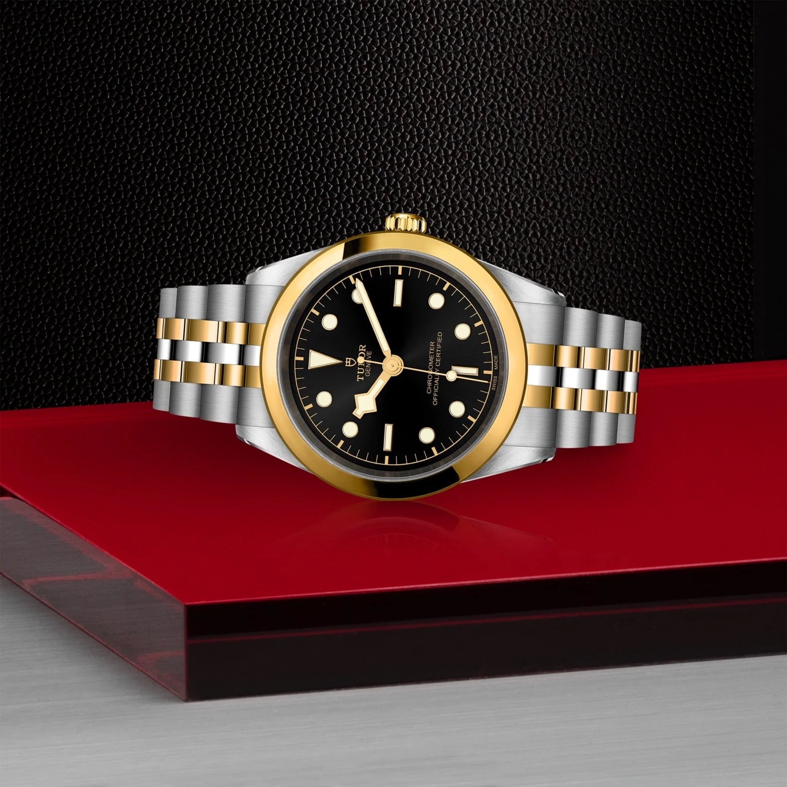 TUDOR Black Bay One S&G 41mm Black Dial - M79683-0001 On Display - Skeie's Jewelers