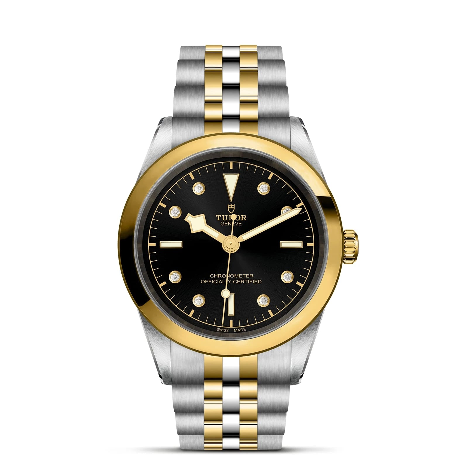 TUDOR Black Bay One S&amp;G 41mm Black Dial - M79683-0006 Closed Bracelet - Skeie's Jewelers