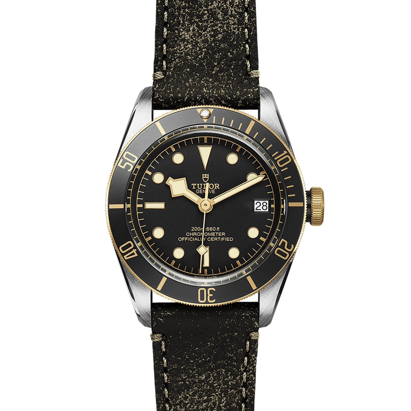 TUDOR Black Bay S&amp;G 41mm Black Dial - M79733N-0007 Open Bracelet - Skeie's Jewelers