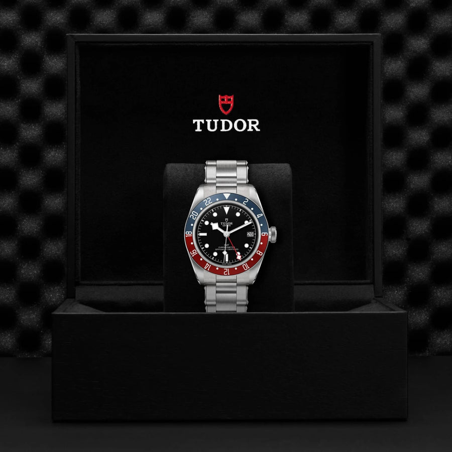 TUDOR Black Bay GMT 41mm Black Dial - M79830RB-0001 In Box - Skeie's Jewelers