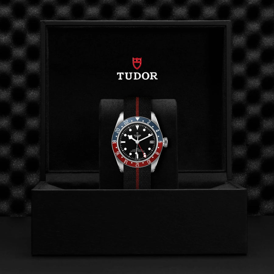 TUDOR Black Bay GMT 41mm Black Dial - M79830RB-0003 In Box - Skeie's Jewelers