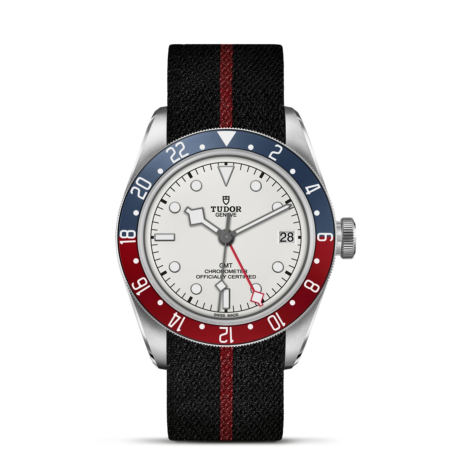 TUDOR Black Bay GMT 41mm Opaline Dial - M79830RB-0012 Closed Bracelet - Skeie's Jewelers