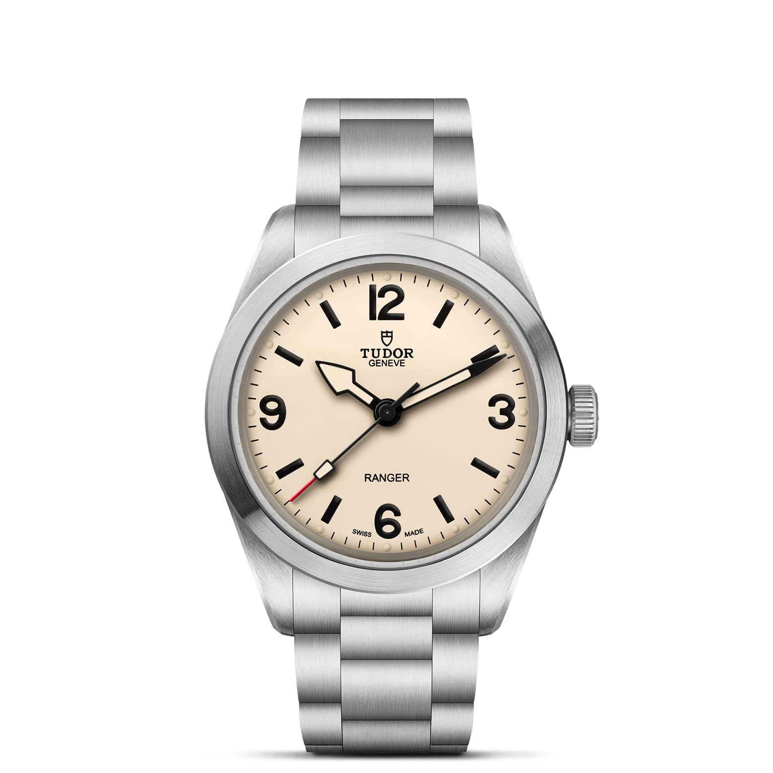 TUDOR Ranger 39mm Beige Dial - M79950-0008 Closed Bracelet - Skeie's Jewelers