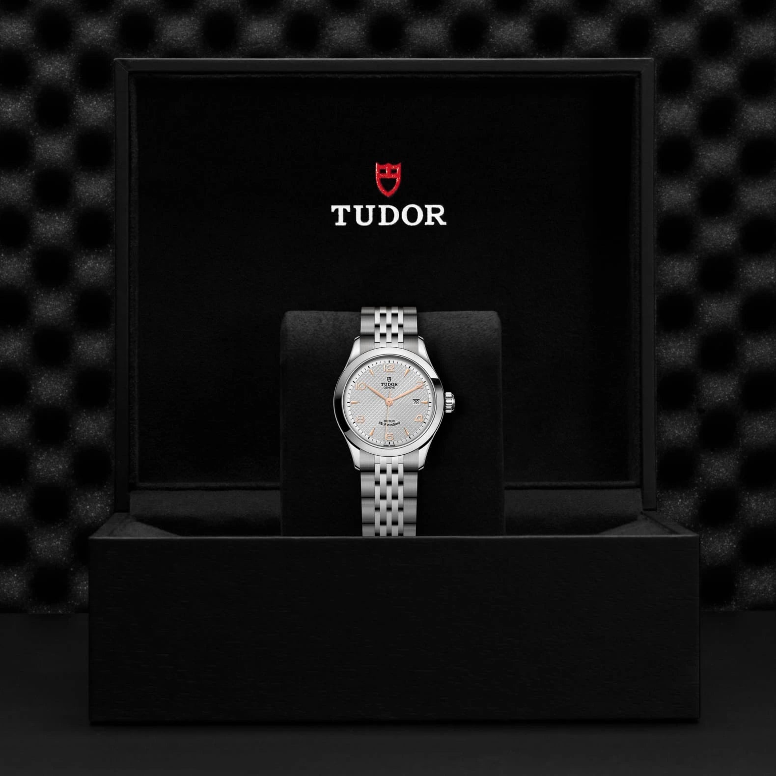 TUDOR 1926 28mm Silver Dial - M91350-0001 In Box - Skeie's Jewelers