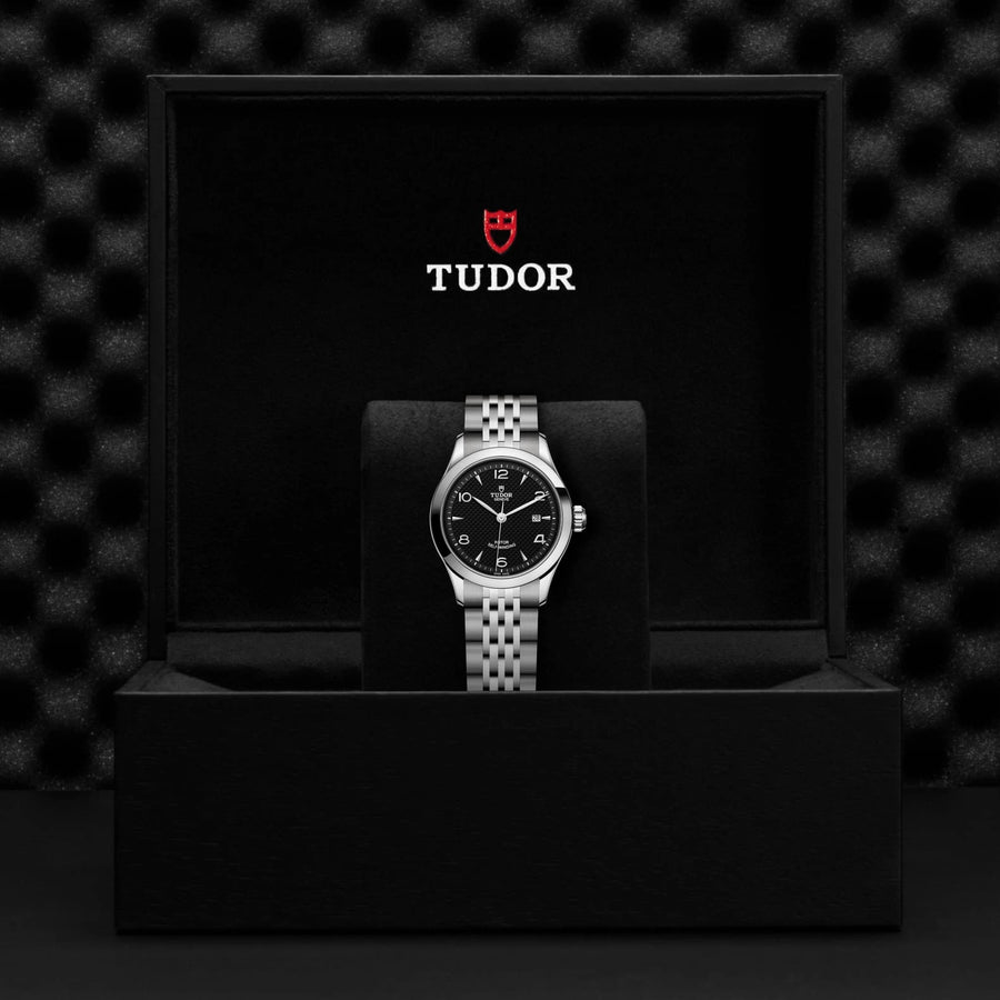 TUDOR 1926 28mm Black Dial - M91350-0002 In Box - Skeie's Jewelers
