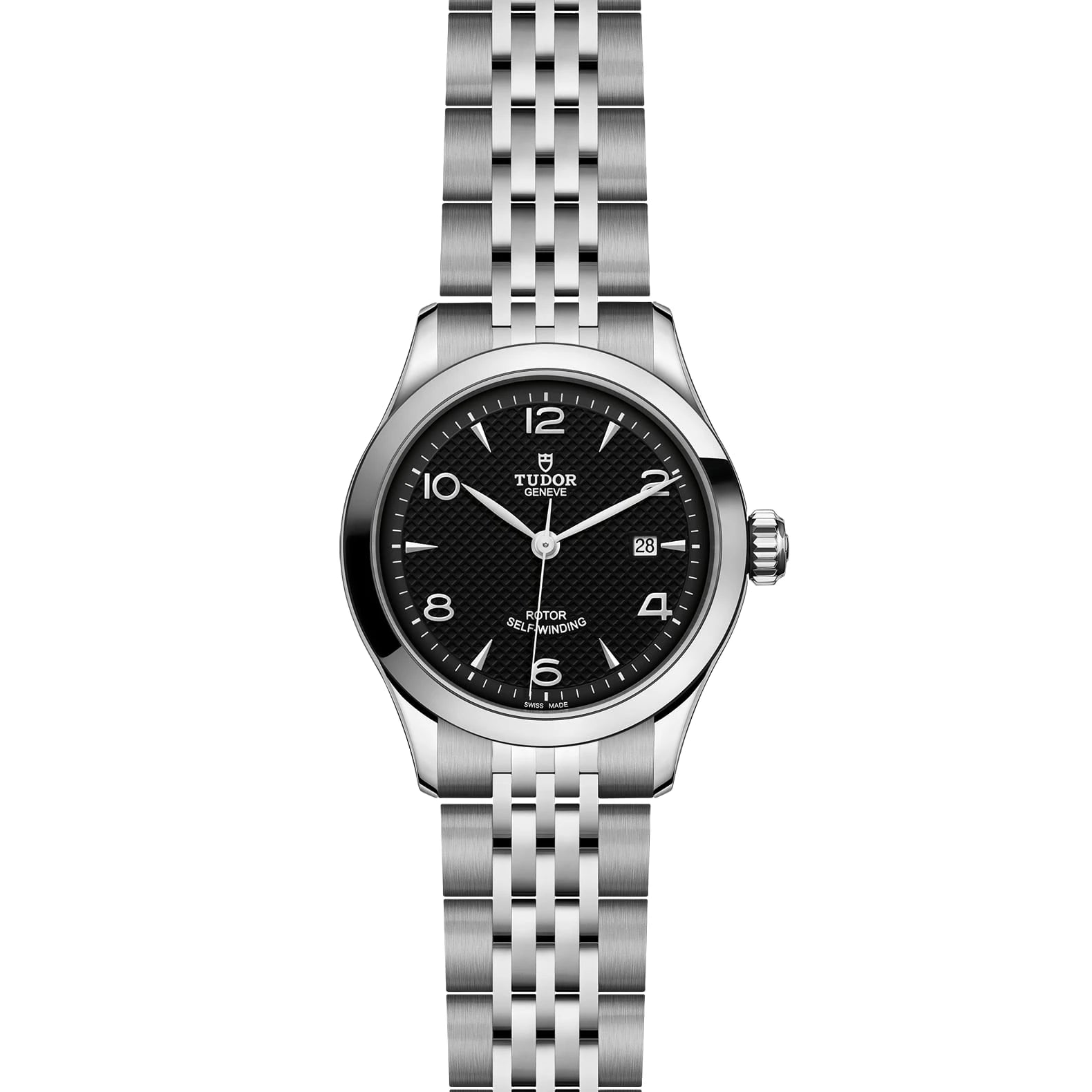 TUDOR 1926 28mm Black Dial - M91350-0002 Open Bracelet - Skeie's Jewelers