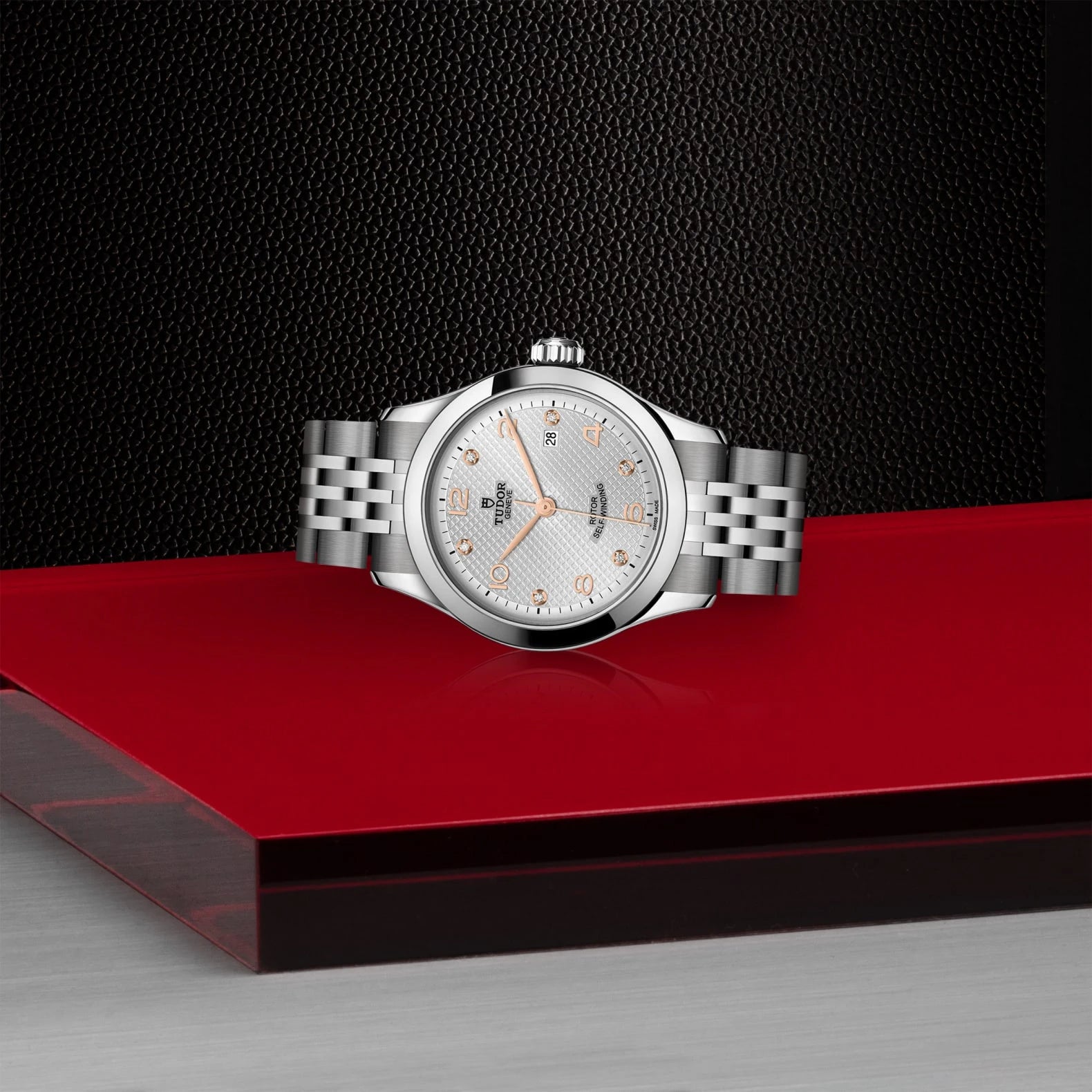 TUDOR 1926 28mm Silver Dial - M91350-0003 On Display - Skeie's Jewelers