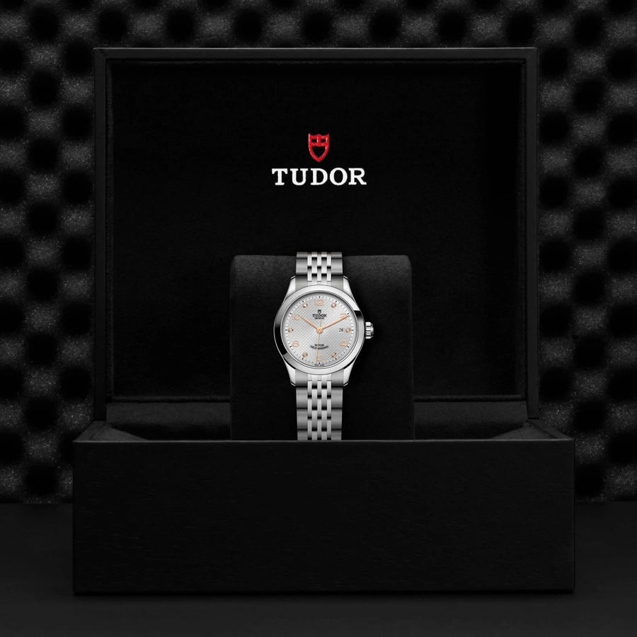 TUDOR 1926 28mm Silver Dial - M91350-0003 In Box - Skeie's Jewelers