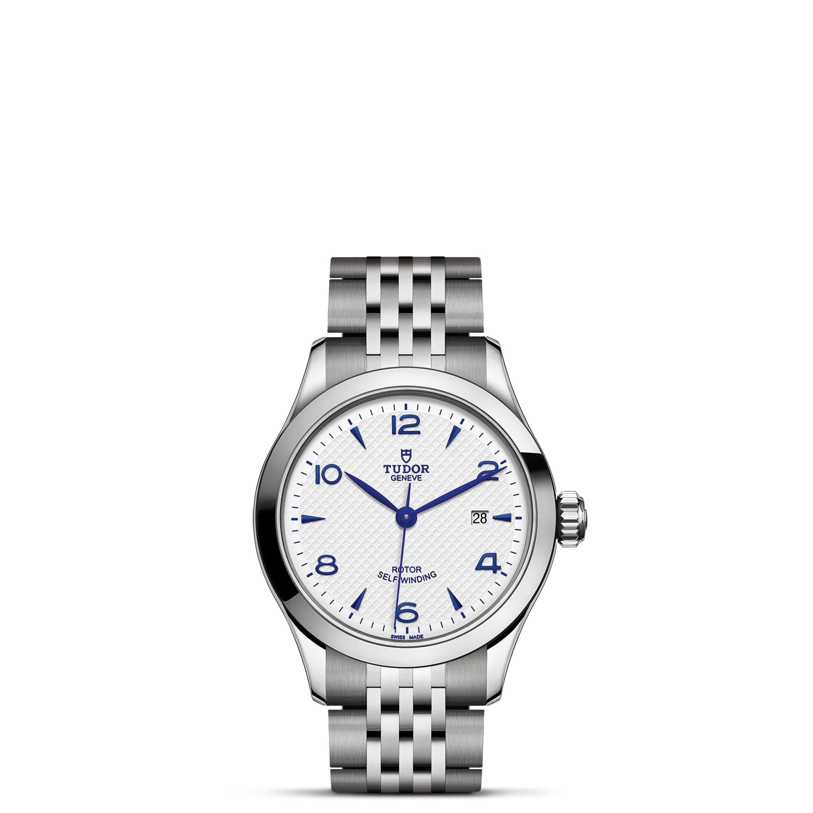 TUDOR 1926 28mm Opaline Dial - M91350-0005 Closed Bracelet - Skeie's Jewelers