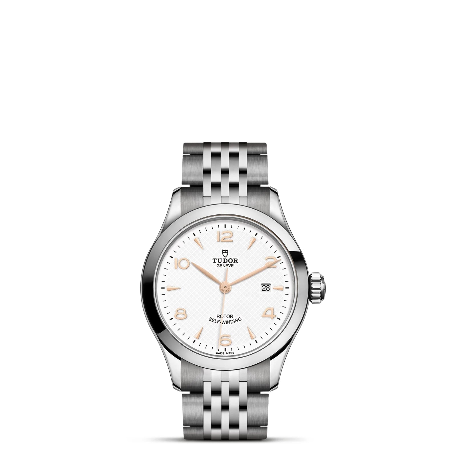 TUDOR 1926 28mm White Dial - M91350-0011 Closed Bracelet - Skeie's Jewelers
